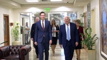 DFN: Jared Kushner, Jason Greenblatt Meet Israeli PM Netanyahu In Jerusalem Israel