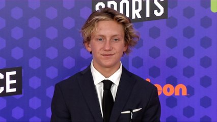 Red Gerard 2018 Kids' Choice Sports Awards Orange Carpet