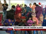 Presiden Joko Widodo Tinjau Lokasi Vaksin Ulang