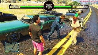 GTA 5 Online Funny Moments Gameplay Epic Fight, Invisible Arms, Golfing, Car Glitch, Sky D
