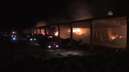 İplik Fabrikasında Yangın