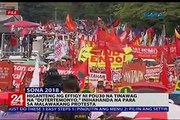 Effigy ni PDu30 na tinawag na 'Dutertemonyo,' inihahanda na para sa protesta sa Lunes
