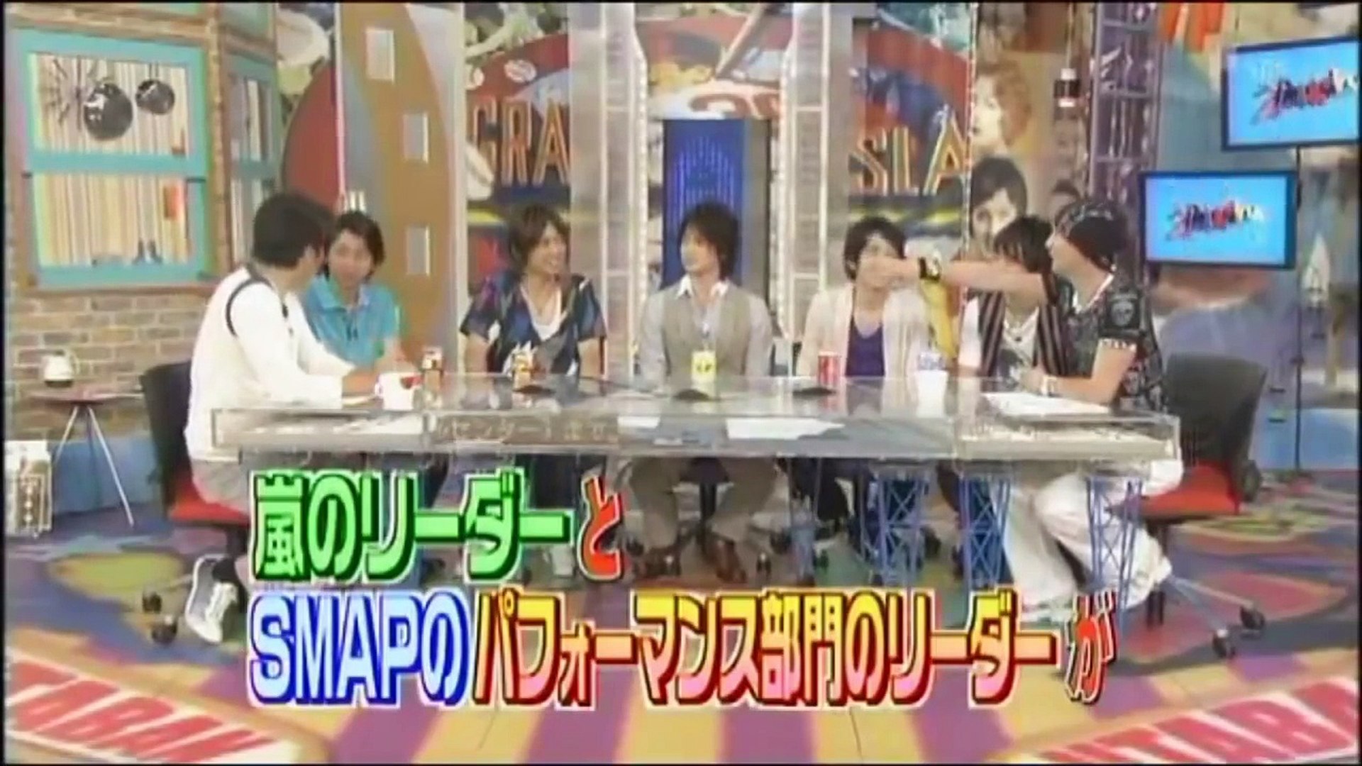 爆笑の激闘 嵐vs中居 うたばん Video Dailymotion