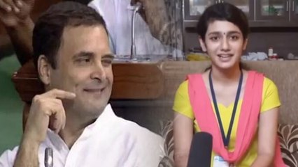 Priya Prakash Varrier's Shocking Reply on Rahul Gandhi's Wink | FilmiBeat