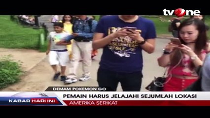 Demam Pokemon Go Menjangkiti Dunia