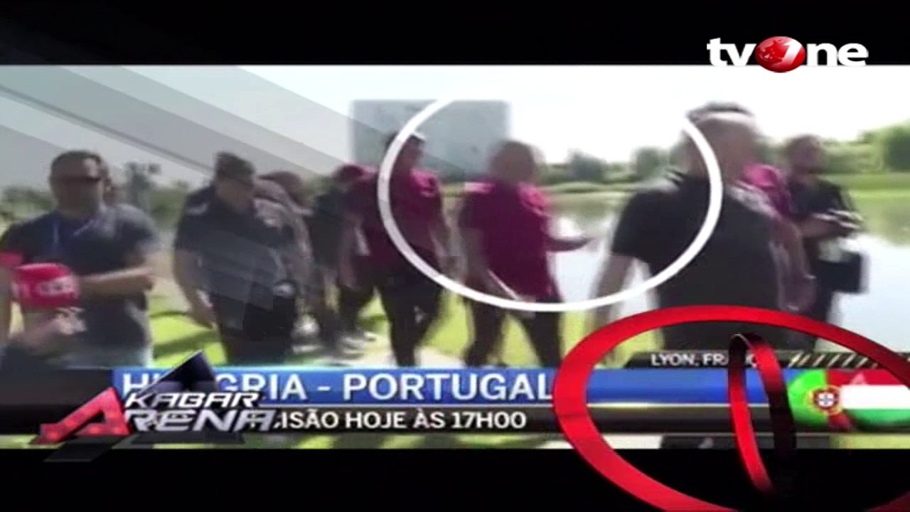 6 Aksi Unik CR7 di Piala Eropa 2016