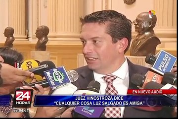 Congresista Luz Salgado se pronuncia tras difusión de audio CNM