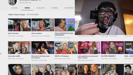 JE RÉAGIS A UNE YOUTUBEUSE UNE PETITE JAJOUX !