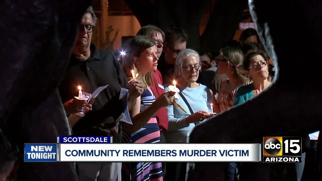 Community gathers to remember Scottsdale murder victim