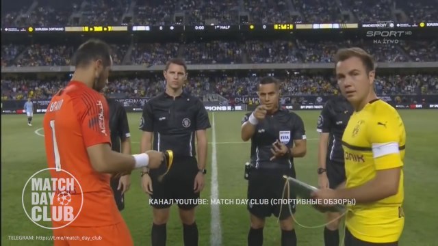 MANCHESTER CITY VS BORUSSIA DORTMUND 0-1 All Goals & Extended Highlights - 21/07/2018 International Champions Cup 2018