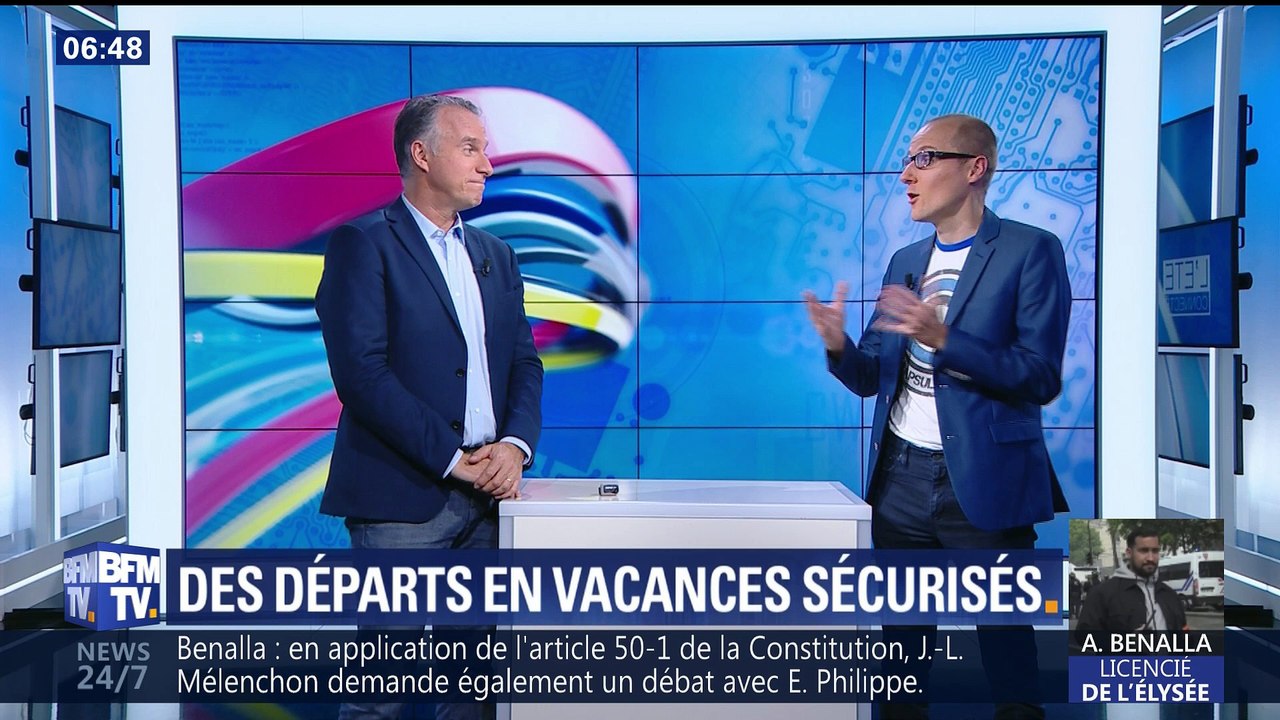 L'été connecté: Des départs en vacances sécurisés
