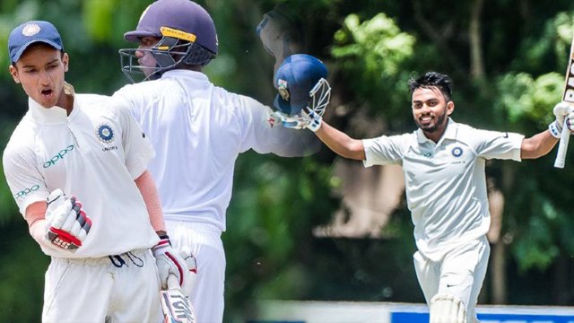 பதோனி அபார ஆட்டம்...இந்தியா ஜூனியர் கிரிக்கெட் அணி வெற்றி- வீடியோ