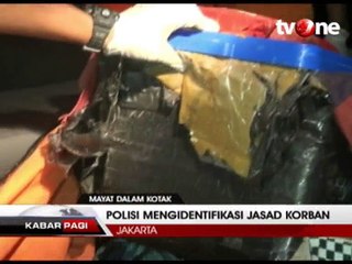 Polisi Sulit Identifikasi Mayat Wanita Dalam Kotak Plastik