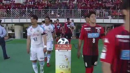 Consadole Sapporo 1:2 Kawasaki (Japan. J League. 18 July 2018)