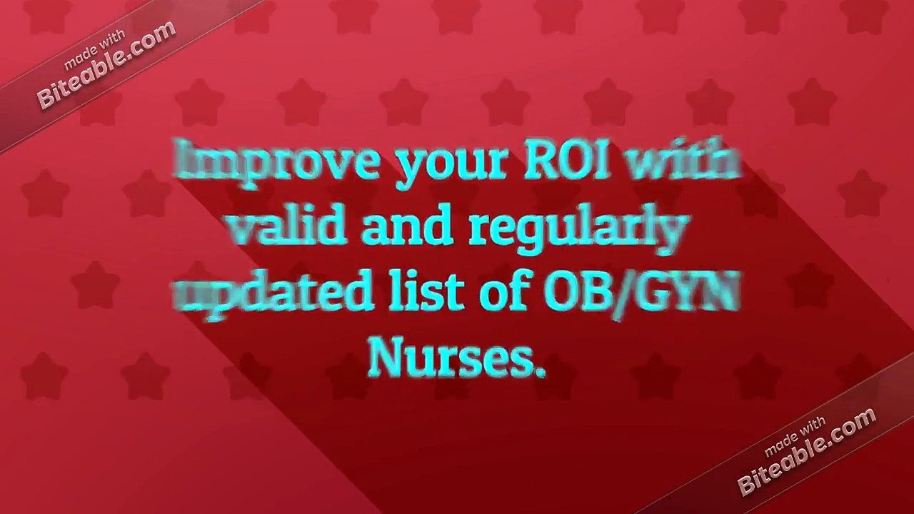 OB or GYN Nurses Email List Providers