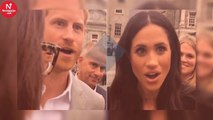 Harry and Meghan amazed – when 19-year-old hands them unique gift in middle of crowd