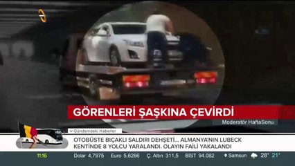 Görenleri şaşkına çevirdi