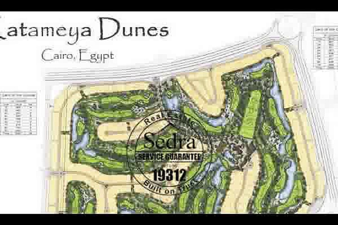 قطاميه ديونز فيلا للبيع على الجولف 2000م ارض