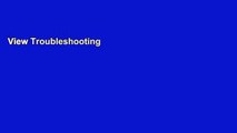 View Troubleshooting with the Windows Sysinternals Tools Ebook