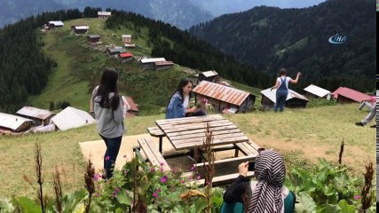 Çamlıhemşin'nin Sal ve Pokut Yaylaları, Doğal Güzellikleri Dikkat Çekiyor İha