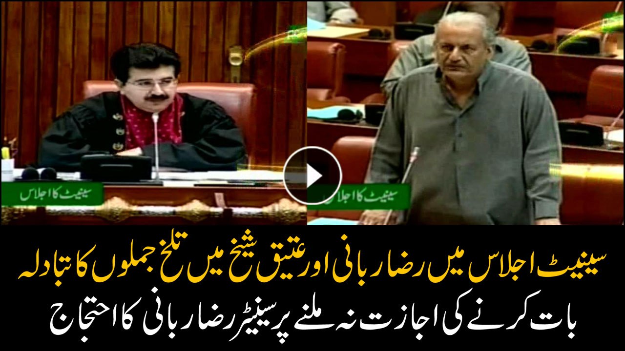 Angry senate members exchange bad remarks during session