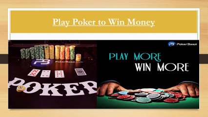 Play Poker for Real Money