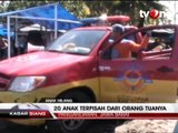 20 Anak Terpisah dari Orang Tuanya di Pantai Pangandaran