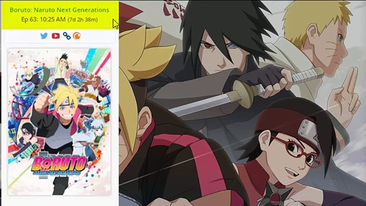 Boruto Episode 63 Will Not Air Today !!