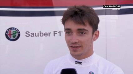 Interview de Charles Leclerc