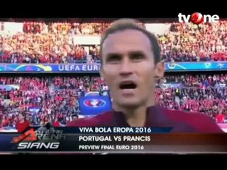 Jelang Final Piala Eropa, Portugal vs Prancis