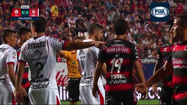 Martín Lucero Goal - Chivas Guadalajara vs Club Tijuana 0-1