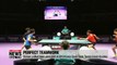Korean unified team wins gold at 2018 Korea Open Table Tennis mixed doubles