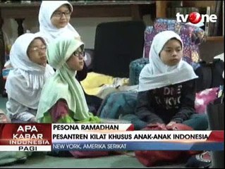 Ramadan Camp di New York, Pesantren Kilat Anak-anak WNI