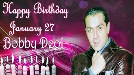 27th Januray Boby Deol Birthday