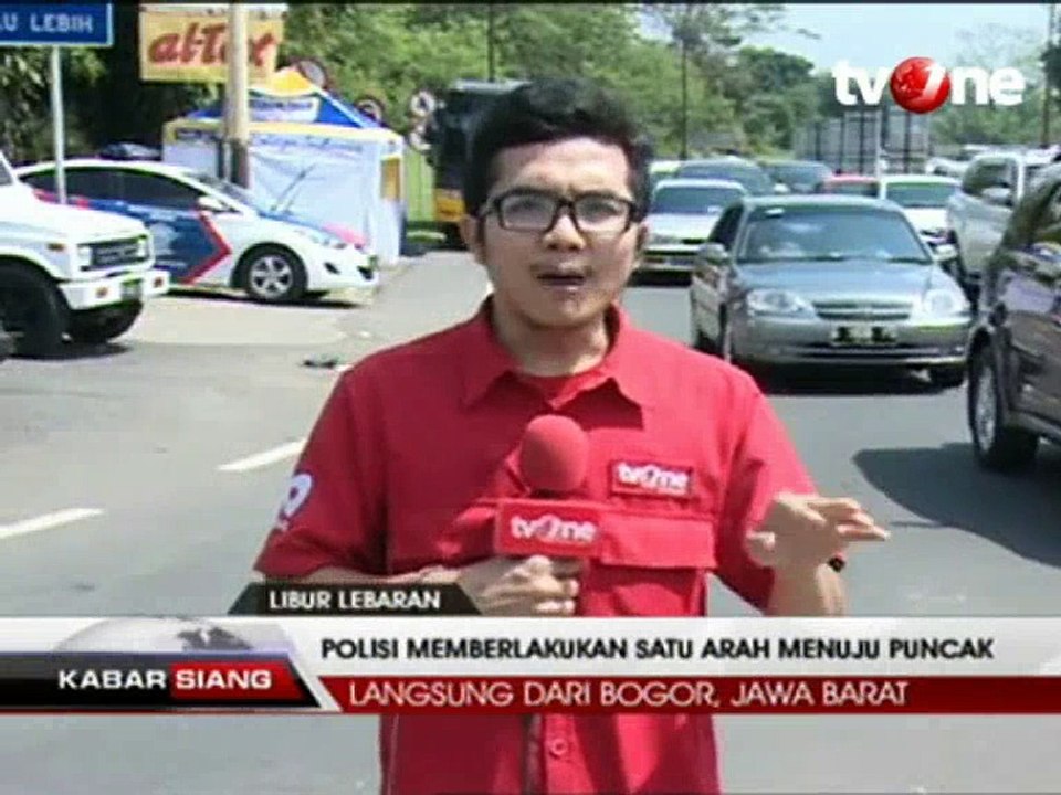 Libur Lebaran, Warga Luar Kota Padati Puncak