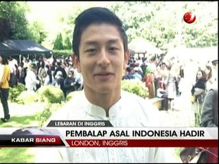 Rio Haryanto Lebaran di Inggris