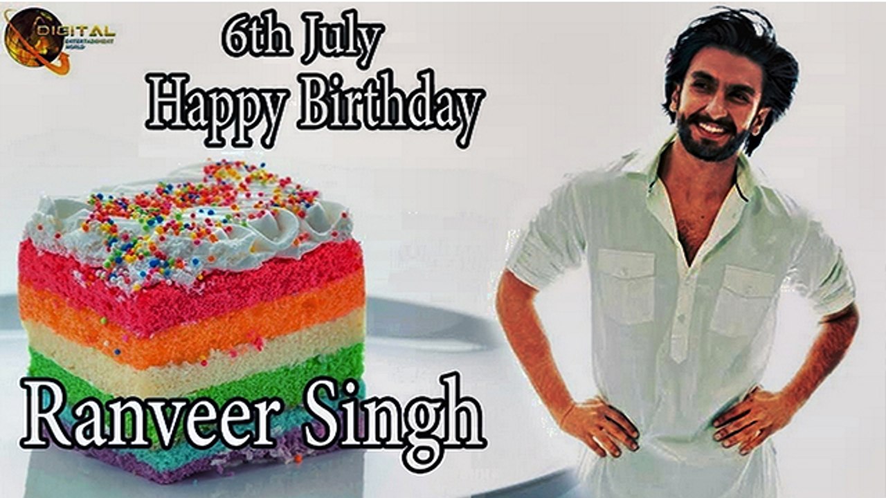 06th July Ranveer Singh  Birthday