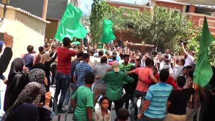 Gazze Şehitlerini Uğurladı