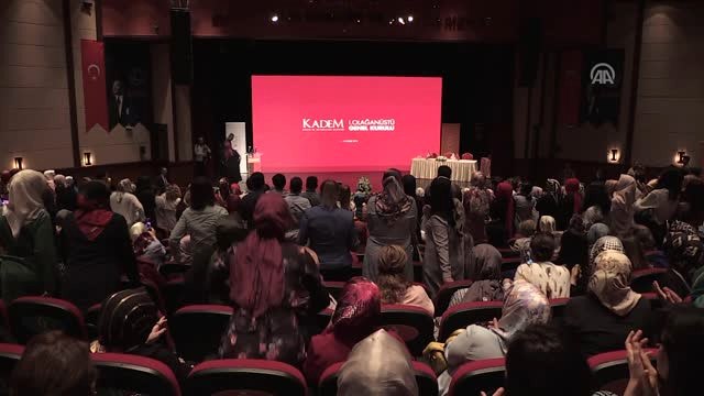 Kadem 1. Olağanüstü Genel Kurulu - Çalışma, Sosyal Hizmetler ve Aile Bakanı Selçuk