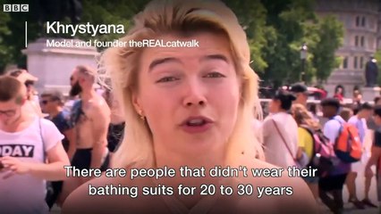 'This is what a real body looks like' - BBC News