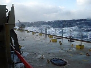 It's not easy to work at sea