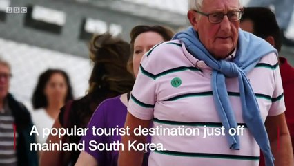 Yemenis flee to Korean holiday island - BBC News