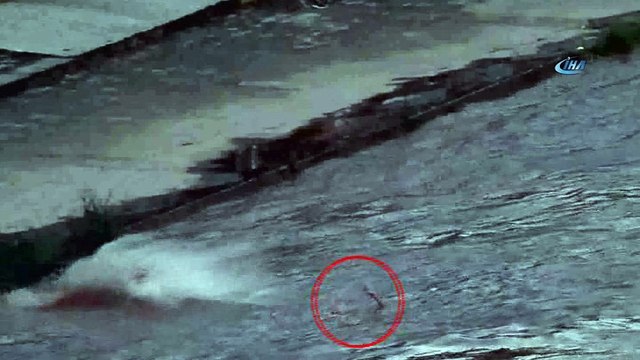 - Nehirde Boğulmak Üzere Olan Çocuğu Son Anda Kurtardı