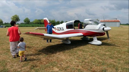 Un vol de découverte  avec  l'aéro-club de Lons-le-Saunier