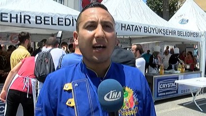 Hatay’da ‘Eşler Yarışıyor’ yemek yarışması