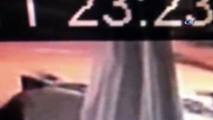 Lüks jeepli saksı hırsızı kadın kaçmaya çalışırken görüntülendi