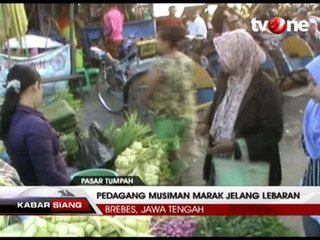 Jelang Lebaran, Pedagang Musiman Mulai Padati Bahu Jalan