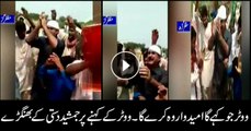 Jamshed Dasti shakes a leg with voters!