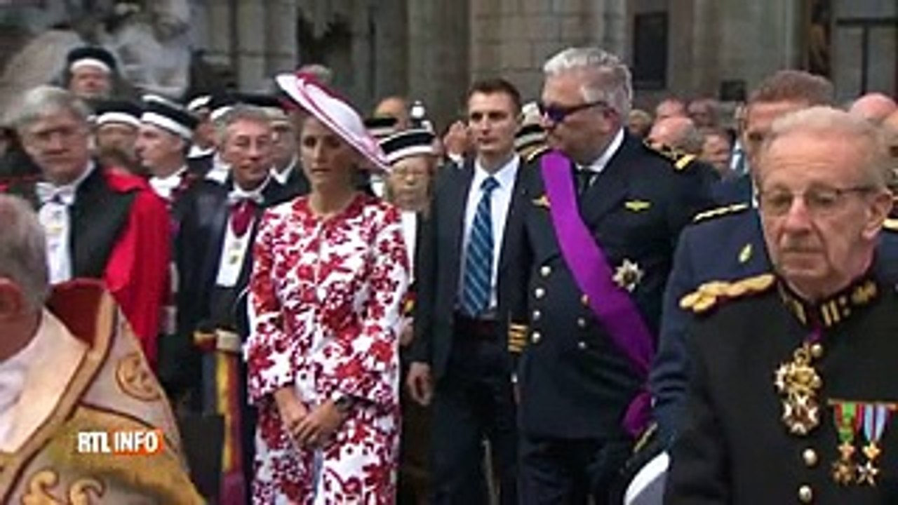 Le prince Laurent était au Te Deum pour la Fête nationale à Gand, au lendemain de l'annonce de sa décision d'attaquer l'Etat belge