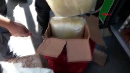 Malatya Yolcu Otobüsünde 58 Kilo Esrar Ele Geçirildi